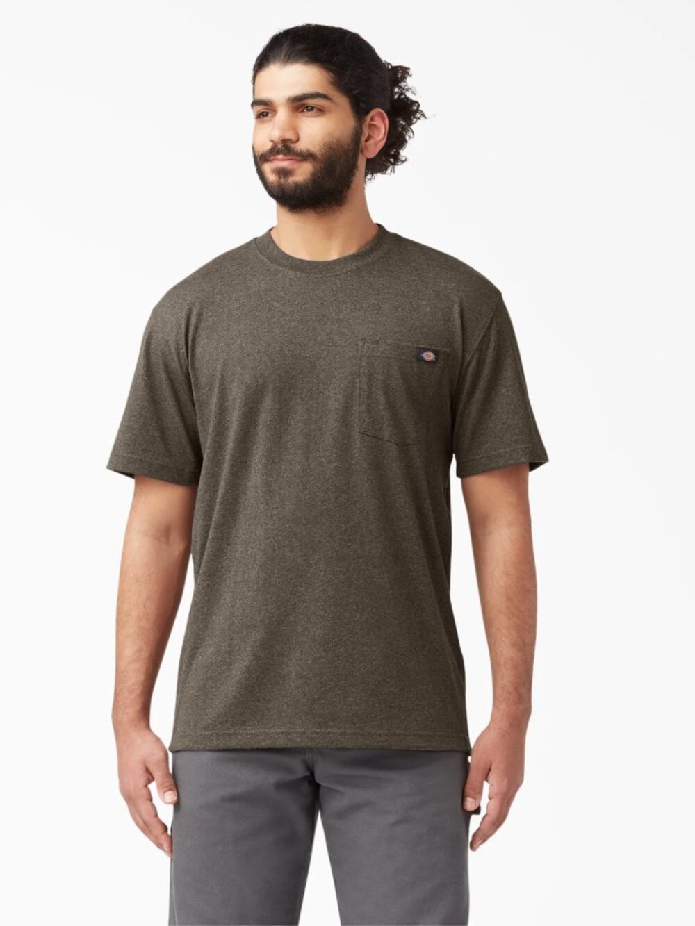 BNWT! DICKIES Heavyweight Heathered Short Sleeve Pocket T-Shirt M